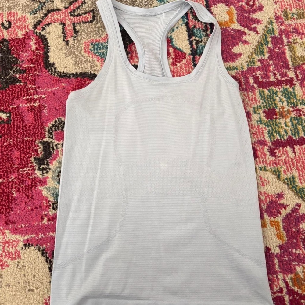Light purple lululemon Racerback Tank Top
